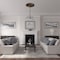 Ekena Millwork Shakuras Ceiling Medallion (For Canopies up to 5 3/4"), 33 7/8"OD x 2"P, Root Beer Crackle CM34SHRBC - alternate 3
